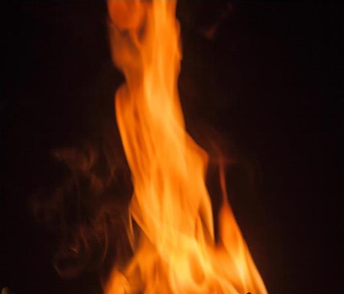 Close-up of flame
